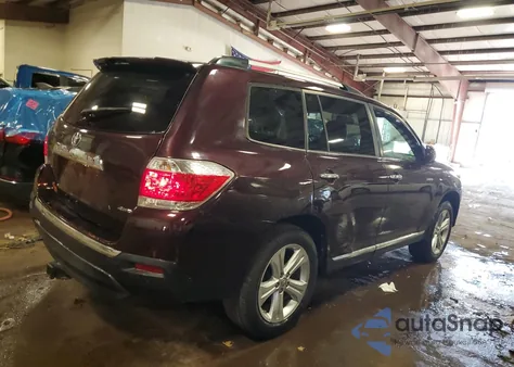 2012 Toyota Highlander Limited из США, поврежденный, VIN 5TDDK3EH5CS102844